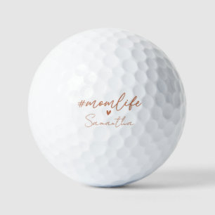 Mama Life - Rustikale Gestaltung Golfball