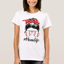 Mama Life Softball Baseball Momlife Mütter Tag