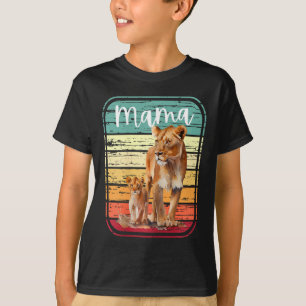 Mama Lion Lioness Junge Mutter Niedlich Mommy Gift T-Shirt