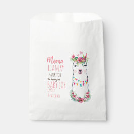 Mama Llama Fiesta Baby Girl Duschgeschirr Geschenktütchen