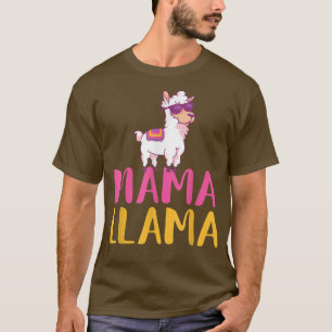 Mama Llama Mother Mommy Mom T-Shirt