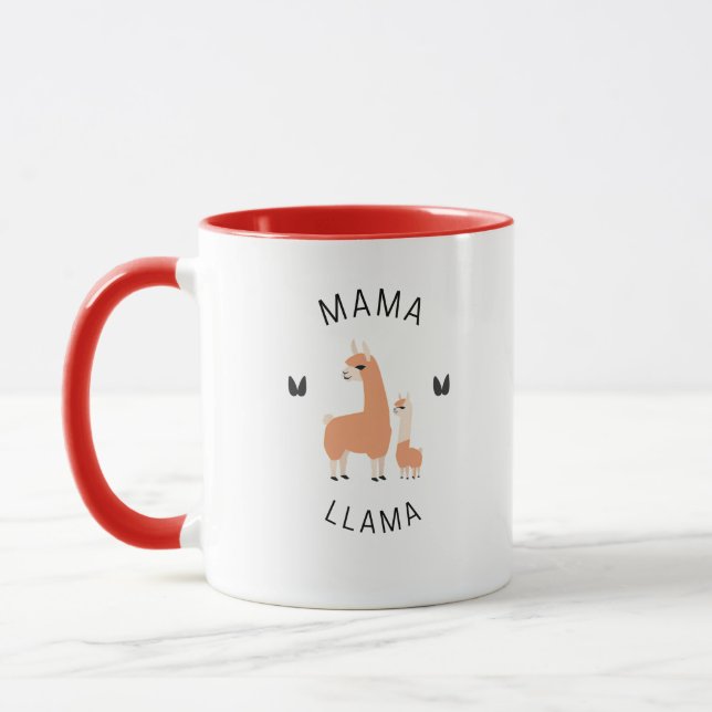 Mama-Llama Tasse (Links)