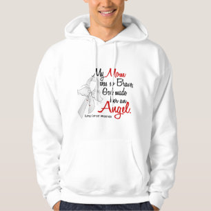 Mama-Lungenkrebs des Engels-2 Hoodie