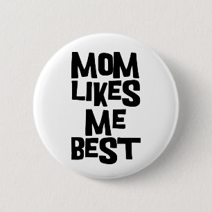 Mama mag mich Bestes Button