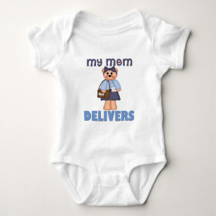 Mama Mail Carrier Baby Strampler