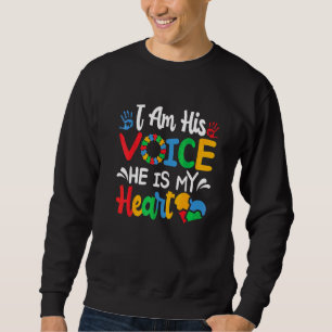 Mama Mama Autistic Autism Awareness Montag Sweatshirt
