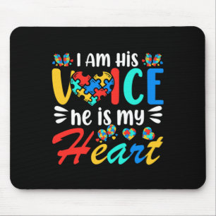 Mama Mama Autistic Autists Awareness Montag Jungs Mousepad