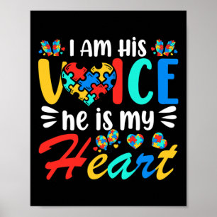 Mama Mama Autistic Autists Awareness Montag Jungs Poster