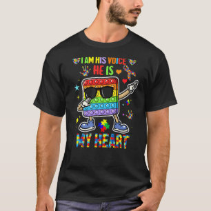 Mama Mama Autistische Autismus Aufklärung Monat Po T-Shirt
