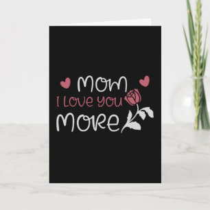 Mama - Mama I Liebe Sie mehr Karte