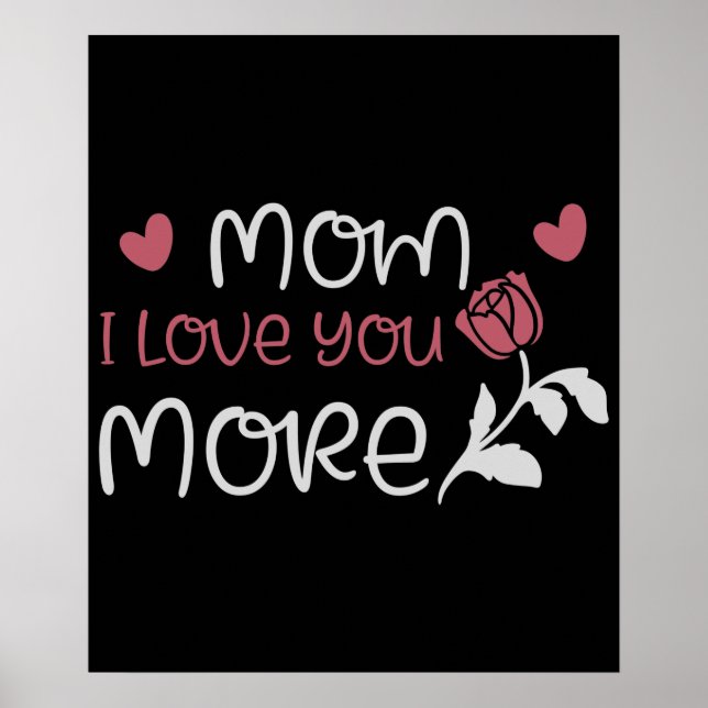 Mama - Mama I Liebe Sie mehr Poster (Vorne)