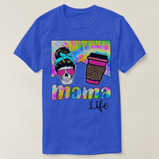 Mama Mama Kaffee Mutter Kinder Sohn Tochter Mütter T-Shirt (Design vorne)