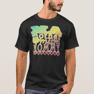 Mama Mama Mommy Vintager Stil für den Muttertag T-Shirt