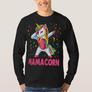 Mama Mamacorn Unicorn Frauentag T-Shirt