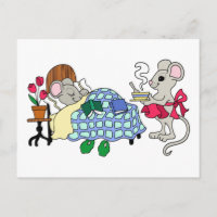 Mama Maus Gekümmert für kranke Kinder