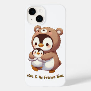 Mama & Me Forever Team - Niedliches Pinguin & Bear Case-Mate iPhone 14 Hülle