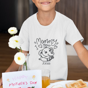 Mama & Me Mother's Day Custom Kids T-Shirt
