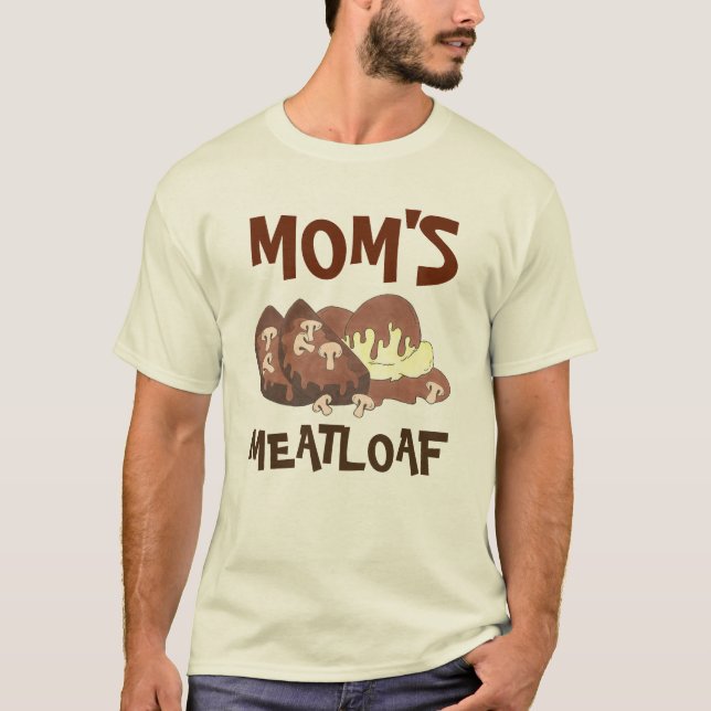 Mama Meatloaf Diner Food Gravy Mashed Kartoffeln T-Shirt (Vorderseite)