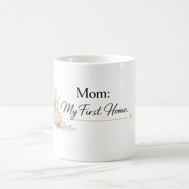 Mama – Mein erstes Zuhause Tasse (Mittel)