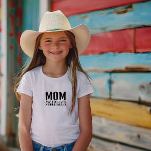 Mama mein ewiger Superheld schwarz Baby T-shirt