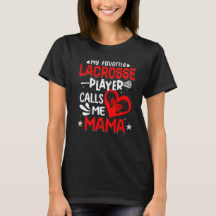 Mama, meine Lieblings-Lacrosse-Frau T-Shirt
