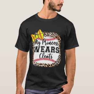 Mama Meine Prinzessin trägt Softll-Schleife Teenag T-Shirt
