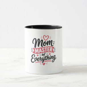 Mama Meisterin von allem Muttertagsgeschenk einfac Tasse