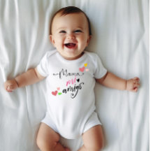 Mama mi amigo Baby Bodysuit - Neues Babygeschenk