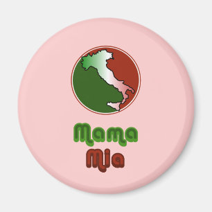 Mama Mia Italienisch Magnet