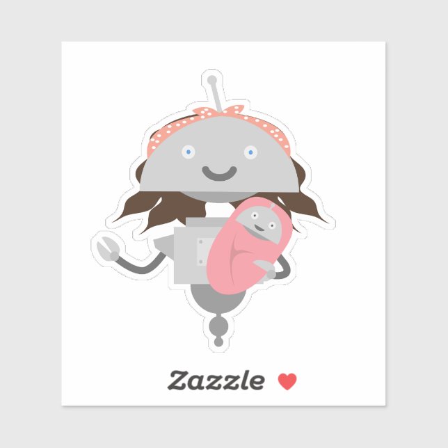 Mama Mia und Baby Mia Aufkleber (Blatt)