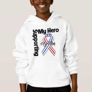 Mama - Militär, das meinen Held stützt Hoodie