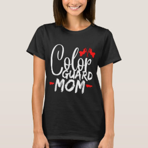 Mama mit Farbschutz Funny High School Colour Guard T-Shirt