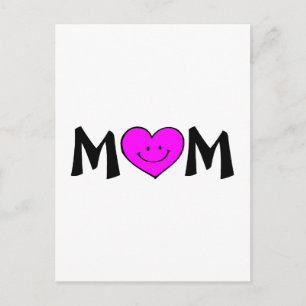 Mama mit Gesicht Postkarte