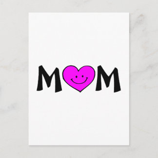 Mama mit Gesicht Postkarte