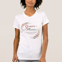 Mama mit Grace gefüllt - Eleganter Christlicher T T-Shirt