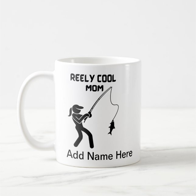 Mama mit Personalisiertem Namen Kaffeetasse (Links)