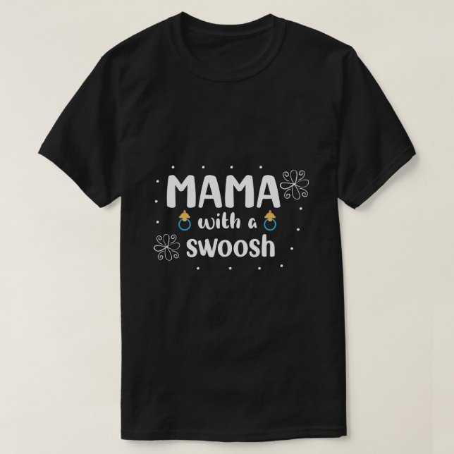 Mama mit Swoosh T-Shirt (Design vorne)