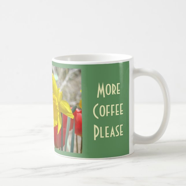 Mama mit zwei Kindern Mehr Kaffee Bitte Tasse Diät (Rechts)
