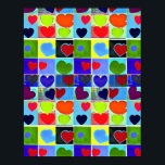 Mama Moderne abstrakte niedliche Pop Kunst Herz Poster<br><div class="desc">Zeig deiner Mutter etwas Liebe,  weil sie das Herz hat. Sagen Sie Ihrer Mama,  dass sie die beste,  die bestste Mutter ist,  die alle mit diesem lebendigen Poster moderner Kunst-Pop-Herzen lebten. Sie können dies auch Ihren besten Freunden,  anderen Familienmitgliedern oder sich selbst schenken.</div>
