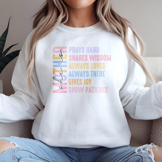 Mama Modernes Geschenk für Mutter Cool und lustig Sweatshirt (Von Creator hochgeladen)