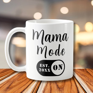 Mama-Modus AN, Maßgeschneiderter Mütter-Kaffeebech Kaffeetasse