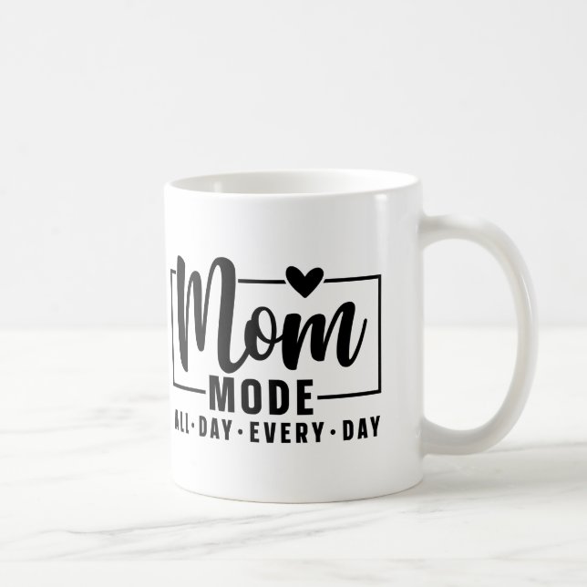 Mama-Modus Kaffee Tasse Muttertagsgeschenk (Rechts)