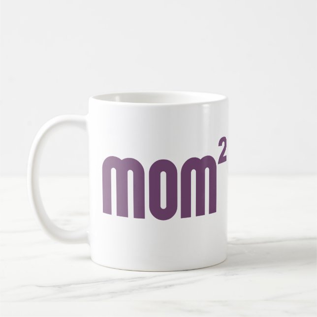 Mama Mom2 exponential quadriert Tasse (Links)