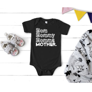 Mama Momma Mommy Mother Mthers Day Baby Strampler