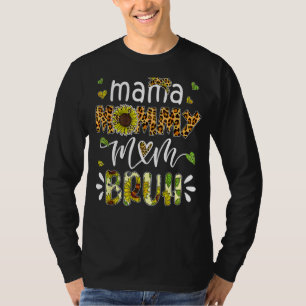 Mama Mommy Mama Bruh Retro Mommy und Me Boy Mama L T-Shirt