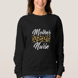 Mama Mommy Mütter Leopard Kindergarten Kindergarte Sweatshirt