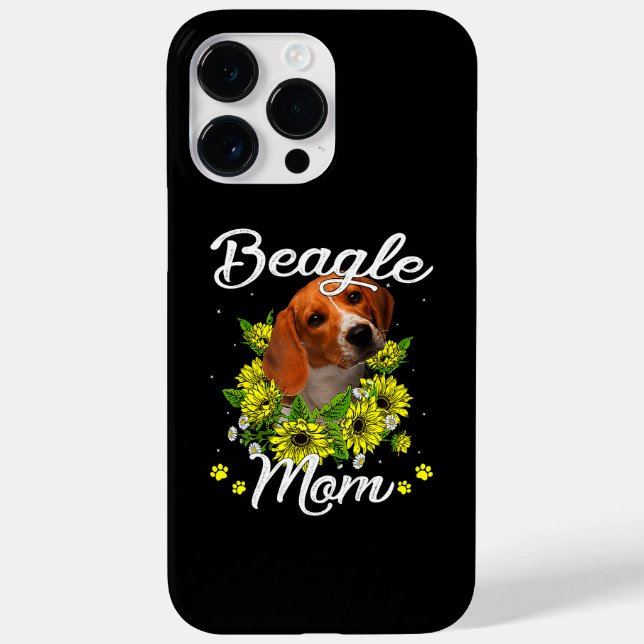 Mama Mors Day/Sonnenblume Beagle Mama Case-Mate iPhone Hülle (Rückseite)