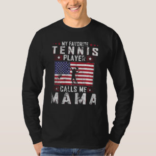 Mama Mot nennt mich mein LieblingsTennisspieler T-Shirt