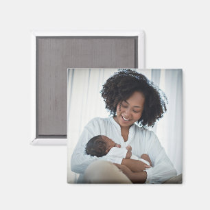 Mama Mother Baby Family Foto Personalisieren Magnet
