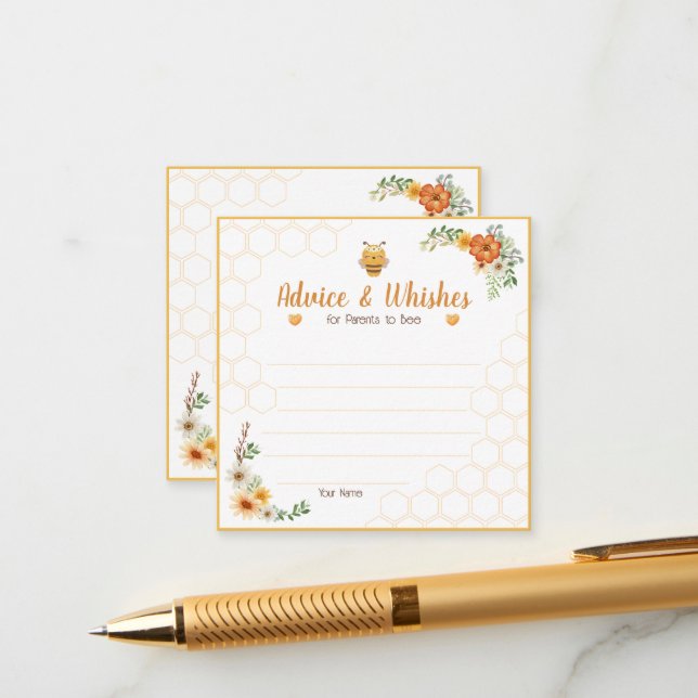 Mama muss Babyduschberatung und -pflege erhalten Begleitkarte (Vorderseite/Rückseite Beispiel)